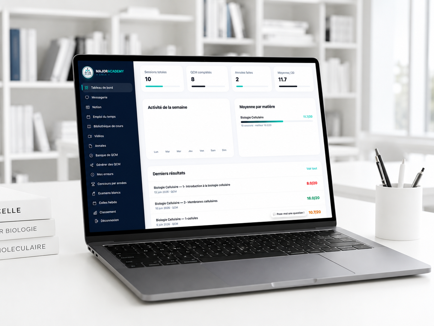 Major Academy - Plateforme prépa PASS / LAS Lille